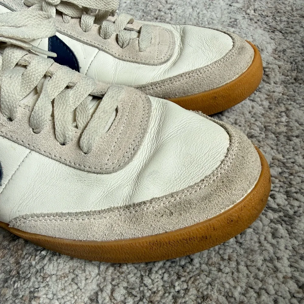 Nike Killshot Leather Shoe Navy Grey Sneakers Size 9.5 Athletic Comfort - Picture 4 of 9